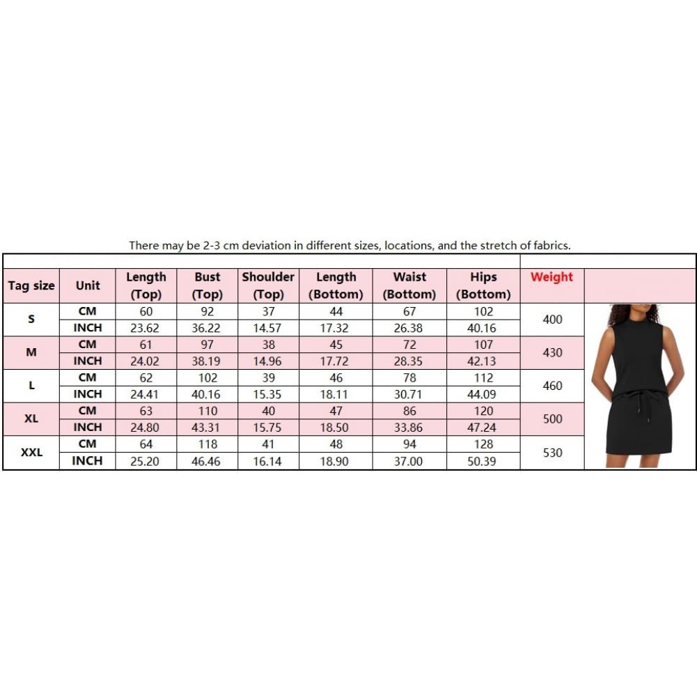 Damski elegancki top bez rękawów i zestawy skortów tenisowych, dwuczęściowe zestawy spódnic dla kobiet, zestawy dresów wypoczynkowych