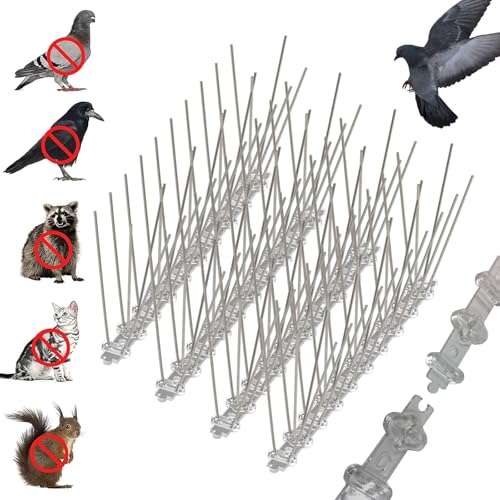 La mejor selección de Pinchos disponible en línea. 47 Pinchos Antipájaro Acero Inoxidable de 14 Pieza,3.5 m Defensores para Exteriores Mantener Alejados a los Pájaros,Pinchos Pájaro para Palomas y Pájaros Pequeños,para Barandilla...