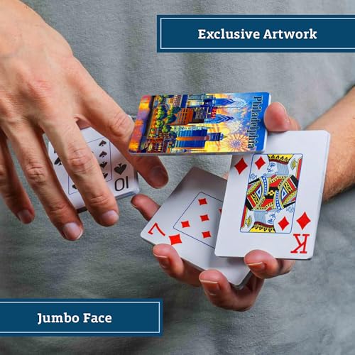 Baraja de Poker Philadelphia con diseño exclusivo Featherlight miniatura 2