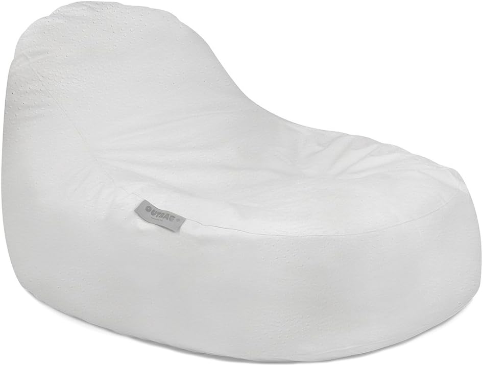 Outbag GABLER24 Slope XL Deluxe Edition Outdoor Beanbag Seat, Colour: Skin-Coloured White