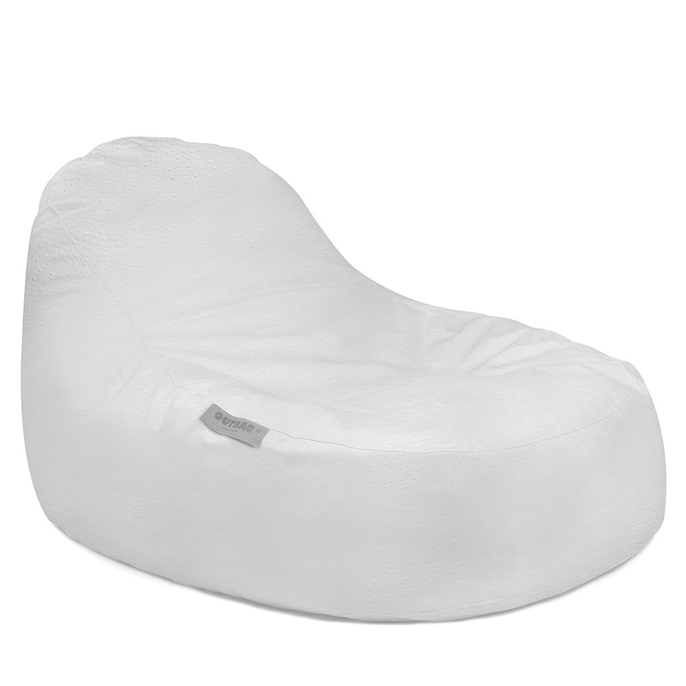 Outbag GABLER24 Slope XL Deluxe Edition Outdoor Beanbag Seat, Colour: Skin-Coloured White