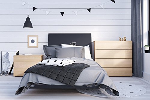 Nexera 4-Drawer Chest, Natural Maple #TOP2