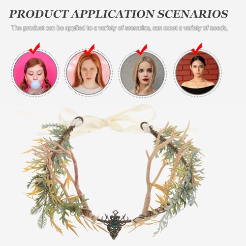 Accessoire de costume tiare féerique pour incarner une elfe