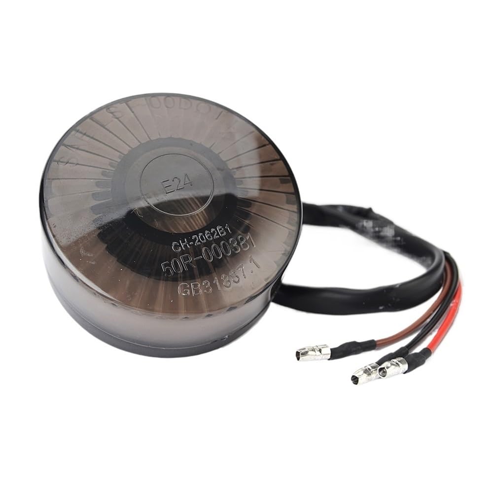 Feux arrière moto LED 12V rond pour VTT, UTV et Touring - 4