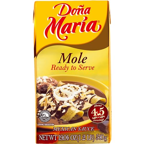 Doña María Traditional Mole Ready To Serve, 19 oz