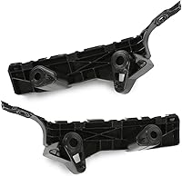 Vista 10 de PIT66 Juego de 2 soportes de parachoques delantero compatibles con Lexus RX330 2004-2006/Lexus RX350 2007-2009/Lexus RX400 2006-2008 delantero