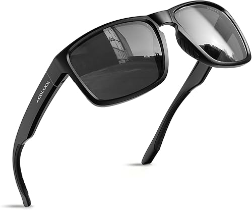 ACBLUCE Lentes de sol deportivos polarizados para hombres y mujeres, ideales para conducir, pescar, béisbol y correr, marco irrompible TR90