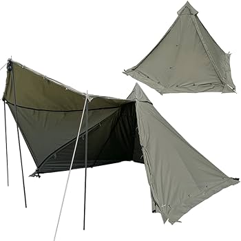 FOX-PENTA + 前幕 + 前室用二又ポールペンタゲート FUTURE FOX FOX