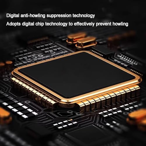 Supresor Profesional de Retroalimentación, Procesador de Audio Anti-Howling, Escaneo y Supresión Automáticos, Sin Daño a la Calidad del Sonido, Sin Requerir Depuración, para Escenarios en Vivo miniatura 6