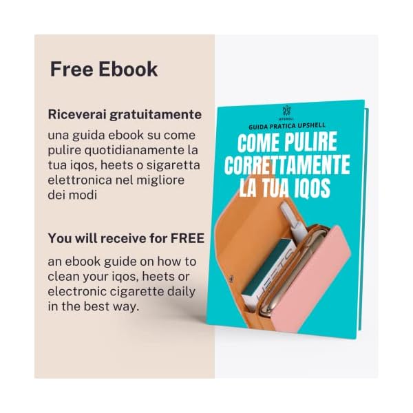UpShell iQos 3 Duo / 2.4 Hülle - Die Professionelle iQos Schutzhülle + 10 iQos Cleaning Sticks mit eBook – Bild 8