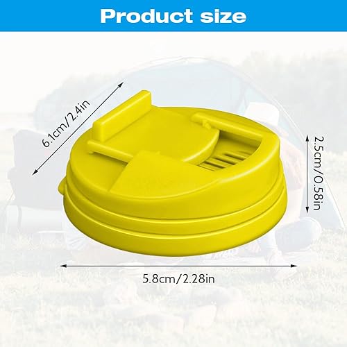 Miniatura 4 de Fundas para latas de soda, fundas para latas de soda y cola, protector redondo, tapón de plástico reutilizable o protector para latas de tamaño