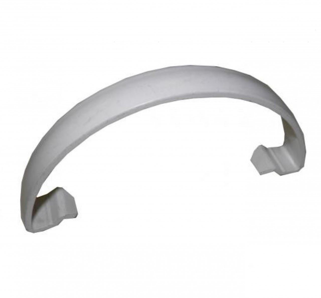 FLOPLAST 112mm Round Gutter Clip - White