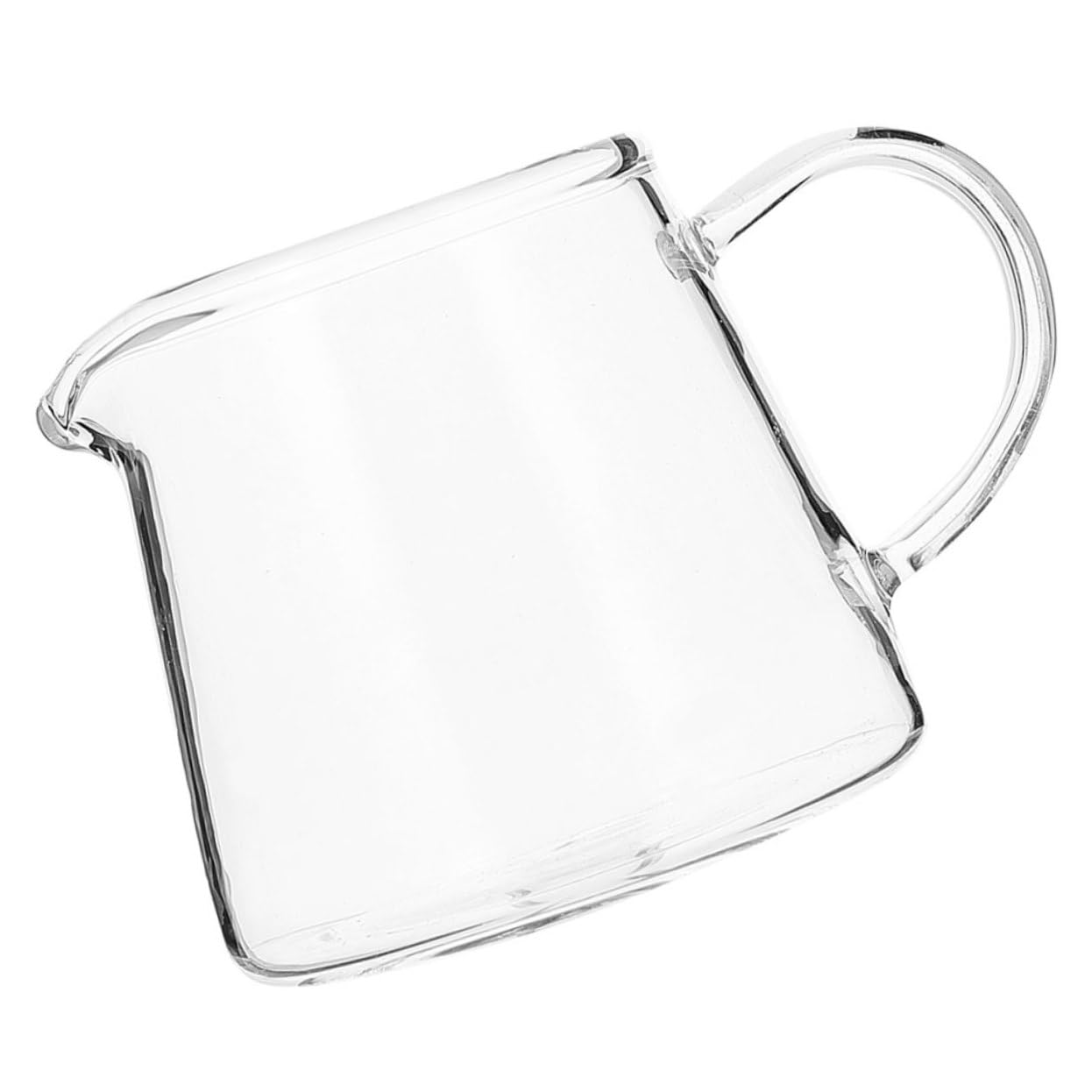 HOLIDYOYO Multi-function Drinking Cup Tea Mug Sauce Pitcher Glass Creamer Transparent