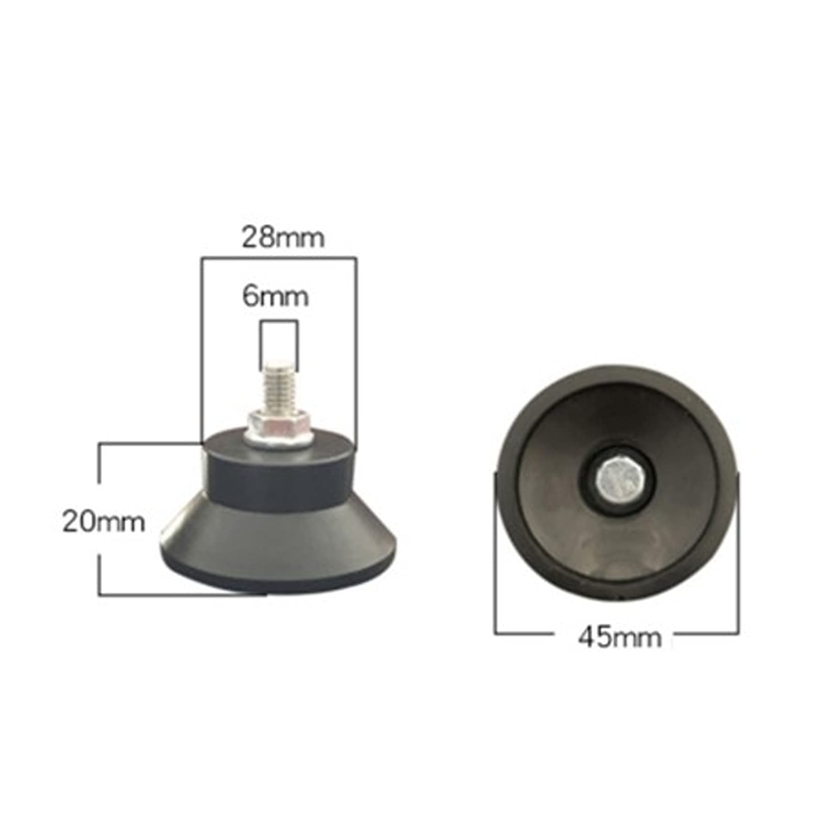 TAPIS DE PIED Compresseur D'air Silencieux Avec Absorption Des Chocs Et