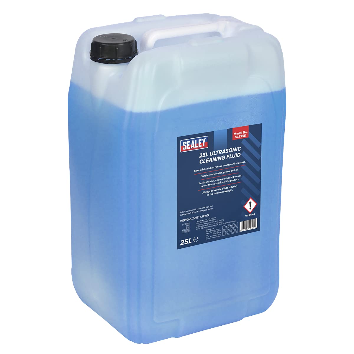 Sealey Ultrasonic Cleaning Fluid 25L - SCT25D