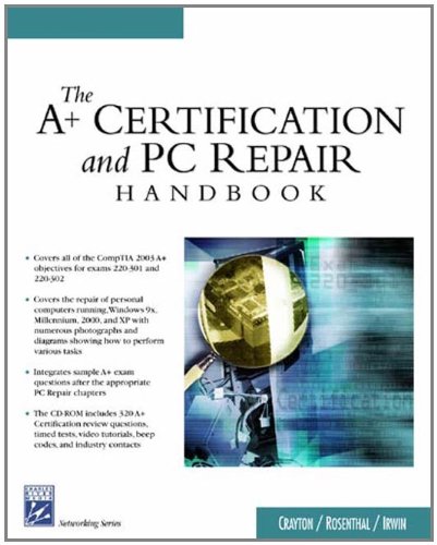 The A+ Certification and PC Repair Handbook (Networking Series): Amazon ...