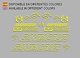 santa cruz nomad preis Perfekte Passform Ecoshirt CB-IEGD-LJ2N Aufkleber Santa Cruz Nomad F130 Stickers Aufkleber Decals Autocollants Adesivi, Gelb