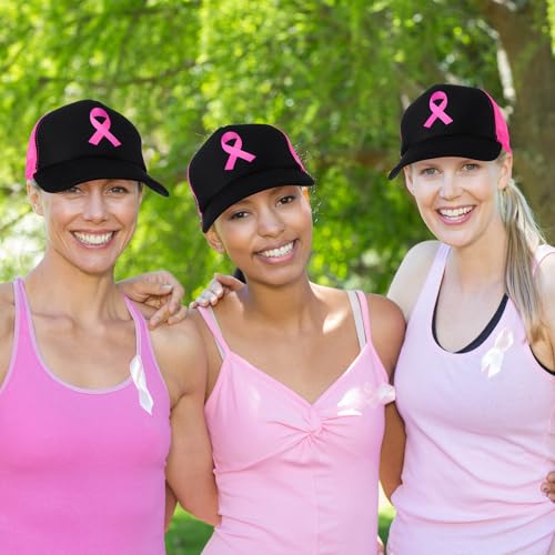 24 gorros trucker de concienciación sobre cáncer de mama miniatura 7