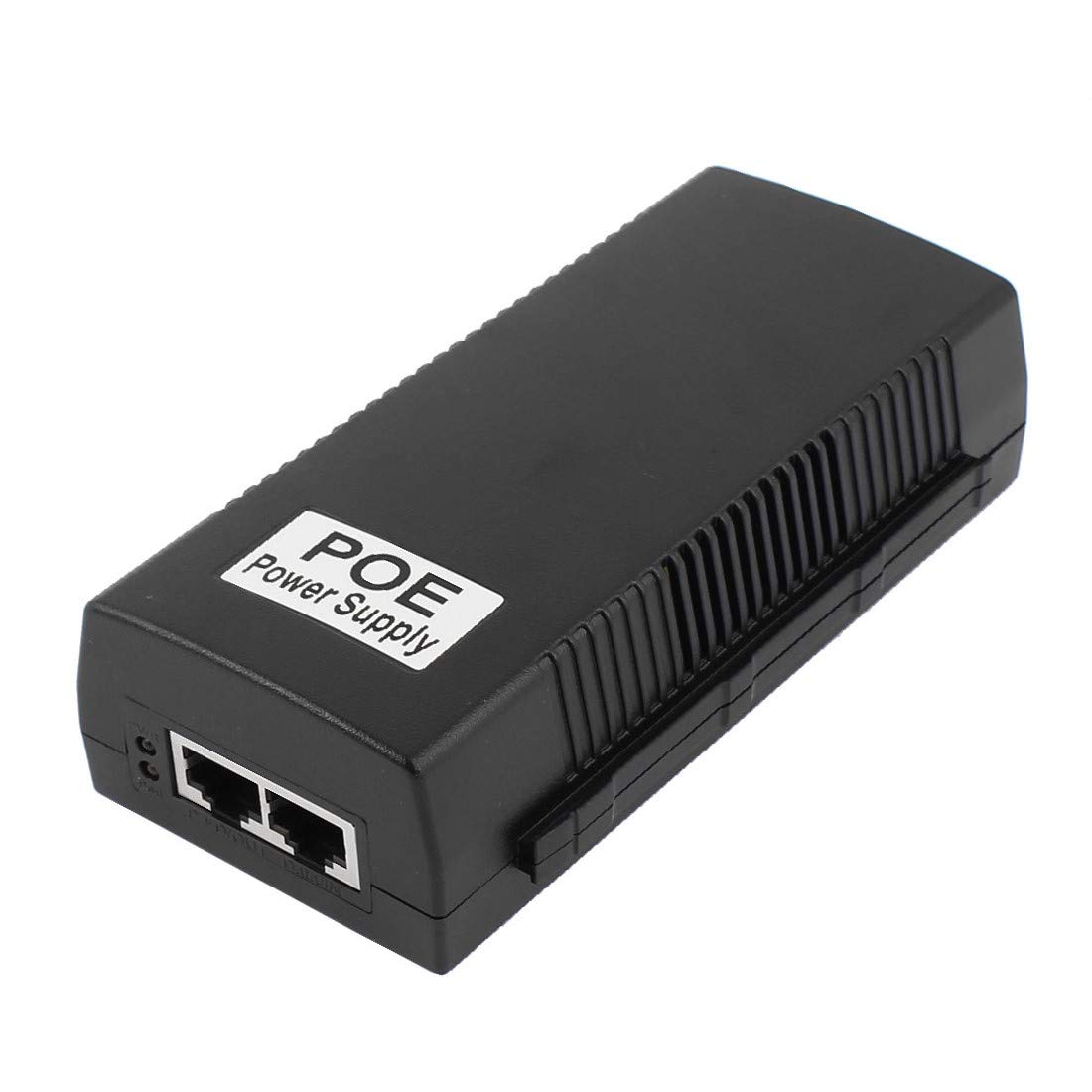 DC 48V 600MA Gigabit POE zasilacz wtryskiwacza przez adapter przeÅ‚Ä…cznika Ethernet(48 ν 600MA Gigabit - POE - Injektor Netzteil über Ethernet - Switch - Adapter