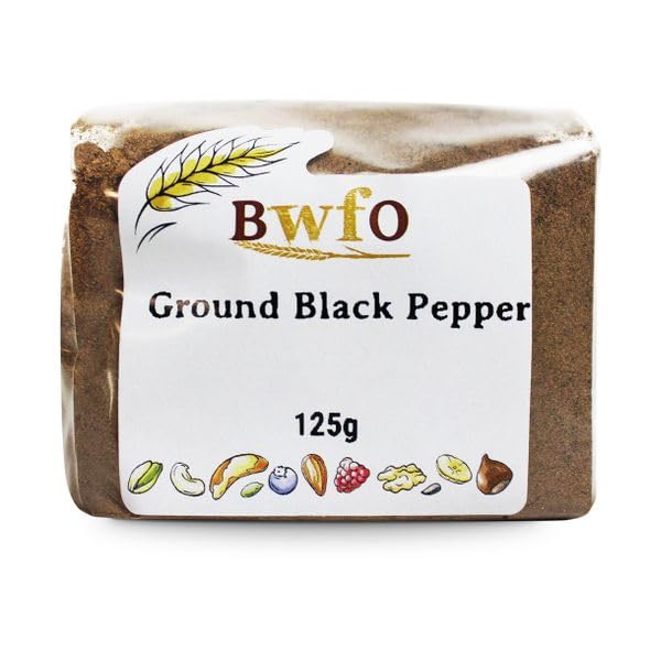 Buy Whole Foods Pepper Black Ground (125g)