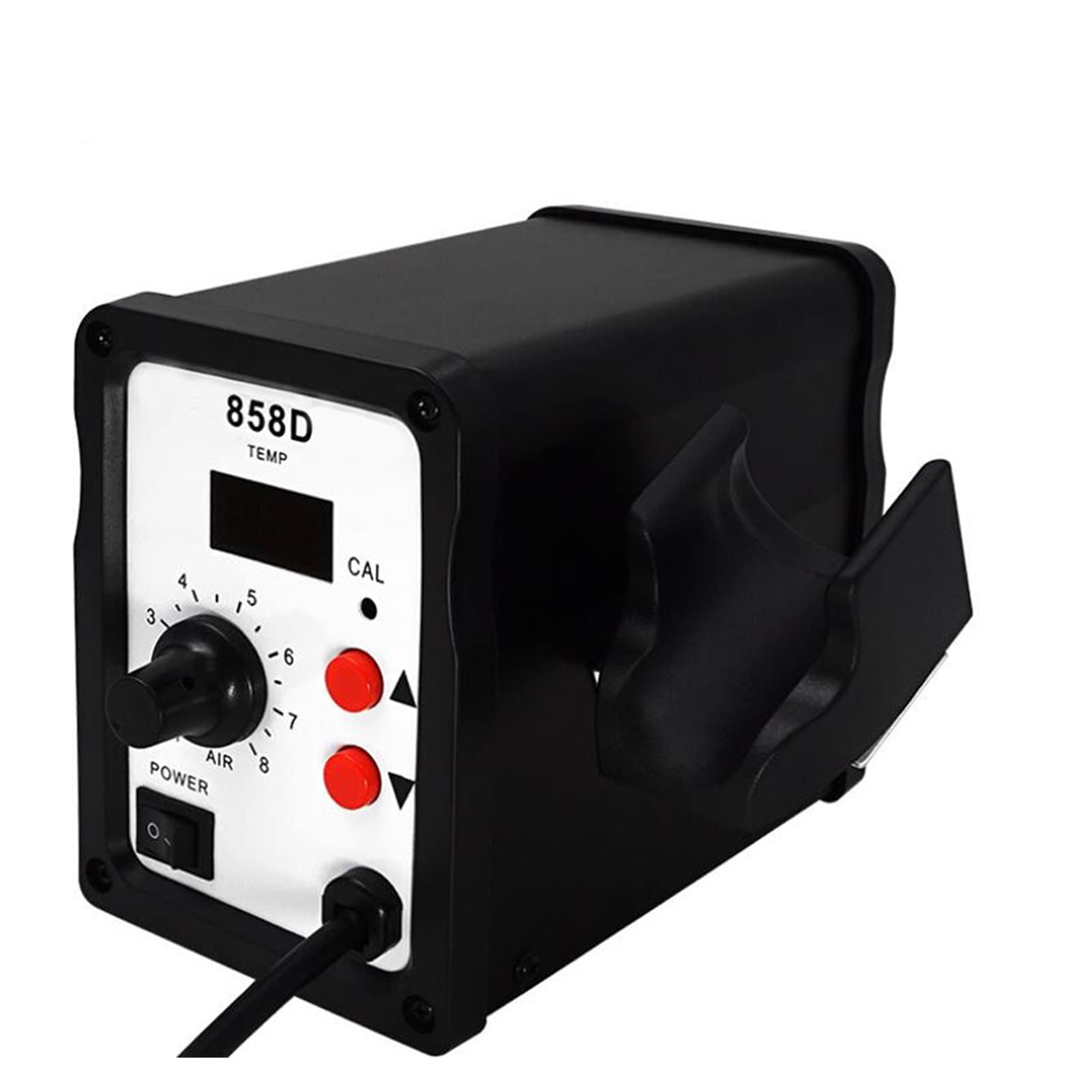 AmAzwi Stazioni di Saldatura 70 0W 858D ESD Stazione di Saldatura GUIDATO Digitale SMD Pistola ad Aria Calda del Bond di Saldatura con Display Digitale della Temperatura