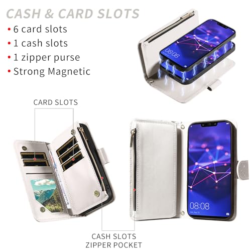 Coque Huawei Mate 20 Lite blanche ZSZXCXDK évite les rayures - 3
