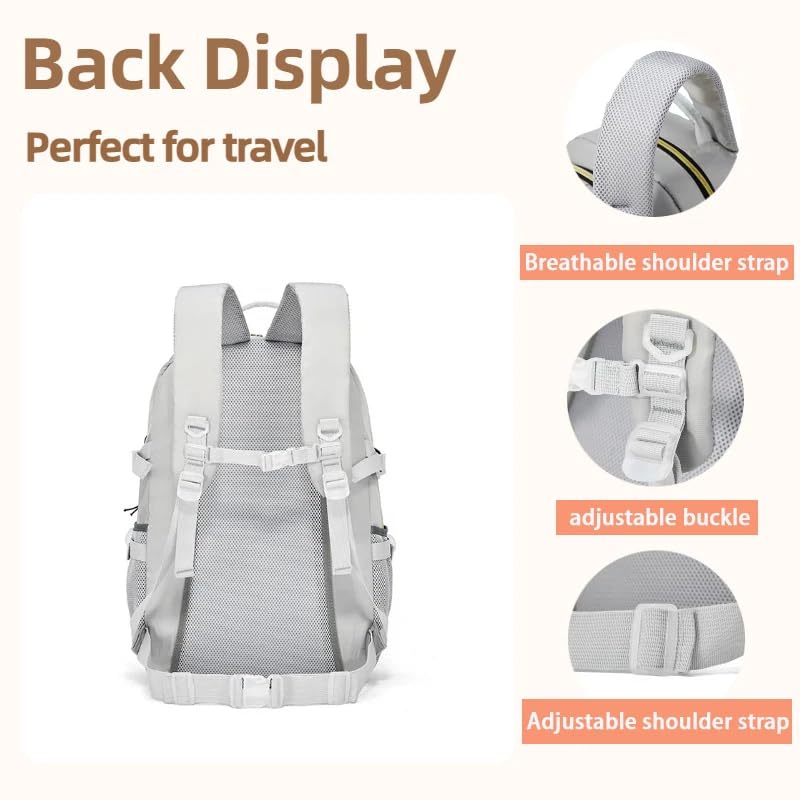 Mochila de senderismo 35L impermeable para mujer y hombre miniatura 5