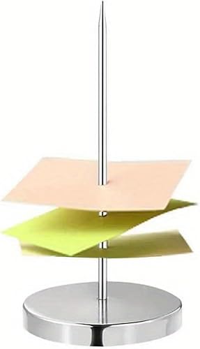 Jerliflyer Bill Fork - Apuñaladora de boletos de acero inoxidable, pico de recibo para suministros de restaurante para palitos de tenedor de boletos