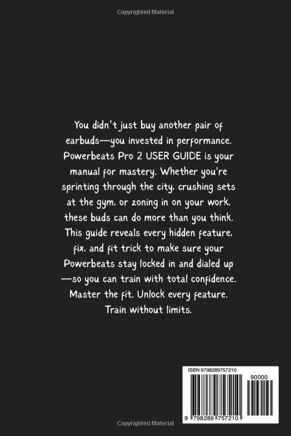 Miniatura 2 de POWERBEATS PRO 2 USER GUIDE Master the Fit, Unlock Every Feature, and Train with Total Confidence