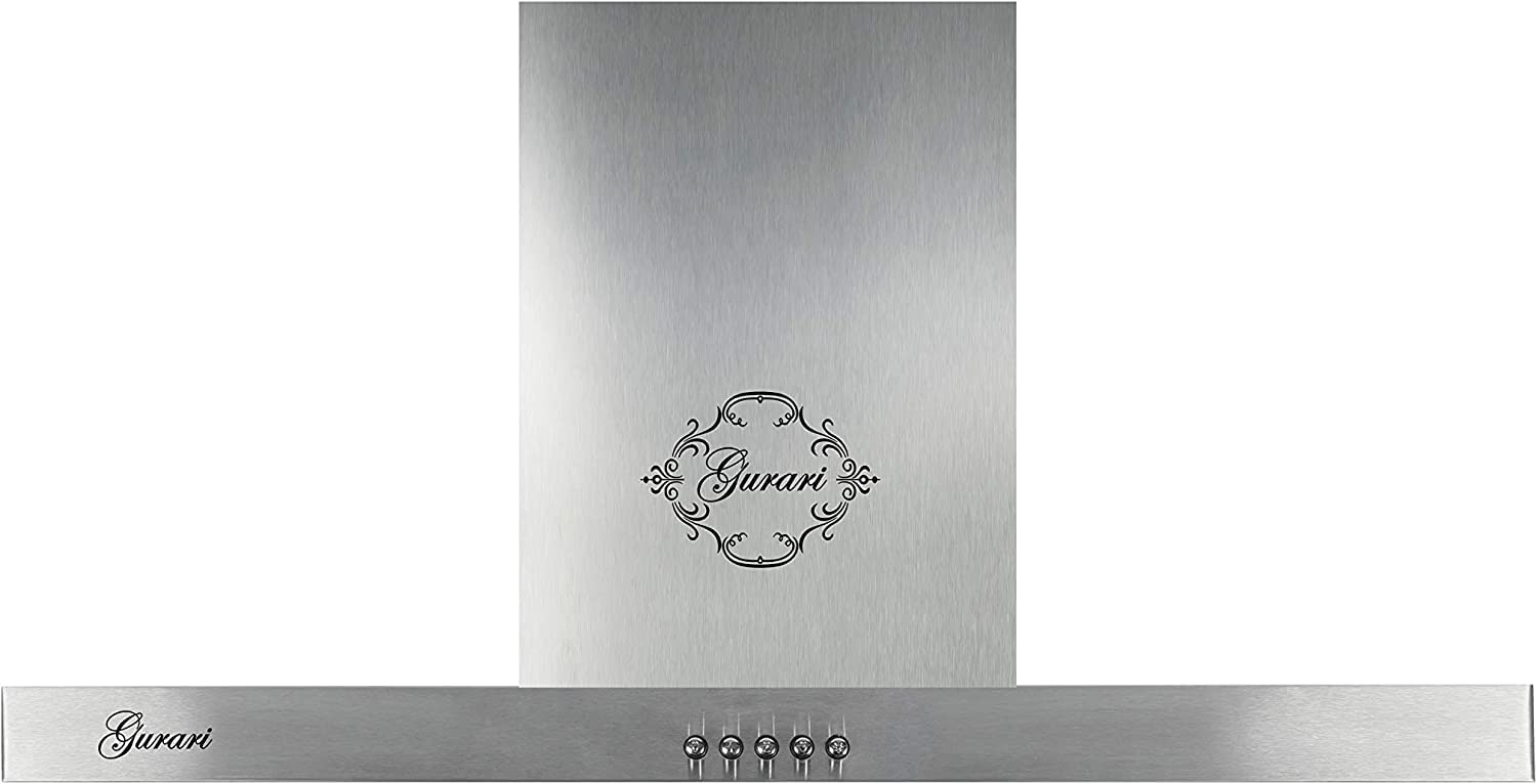Gurari 461 Inox 70 Cappa aspirante a parete 70 cm •1000m³/cappa da parete • Produttore Gurari • 3 velocità •1000m³/h •LED •cappa • inox • Ricircolo possibile• 3 filtri metallici