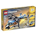 LEGO Creator 3in1 Twin Rotor Helicopter 31096 Building Kit (569 Pieces)