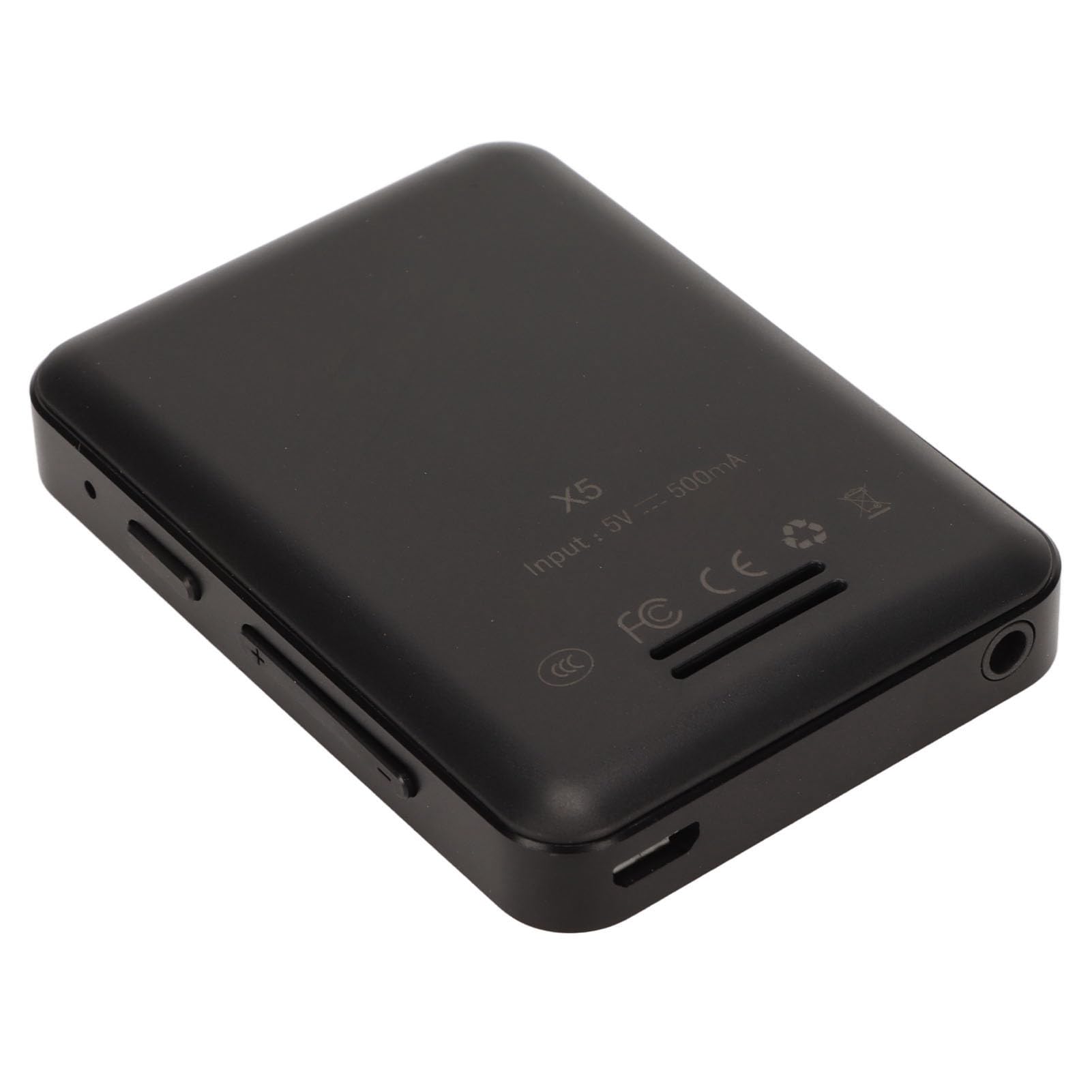 AMONIDA Lettore MP3 MP4 Bluetooth 5.0 con Touch Screen e Altoparlante per Amanti della Musica Lega di Zinco Portatile da 2,5 Pollici (32GB)