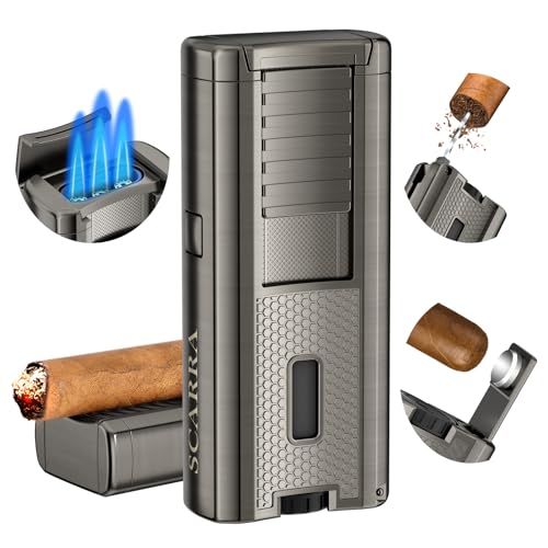 Encendedor para cigarros con soporte integrado SCARRA multifunción miniatura 1