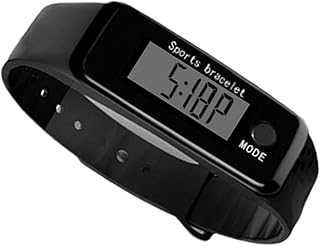 STEP TRACKING WATCH - Orologio fitness tracker, orologio contapassi a LED | Bracciale contapassi per sport all'aria aperta, contapassi impermeabile a distanza calorica, contapassi portatile per donne