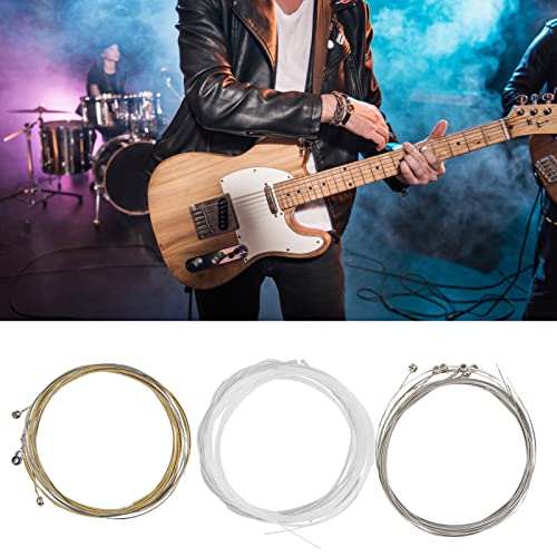 cordes de guitare acoustique 6 cordes ensemble 6pcs corde de guitare résistance à la traction alliage plaie accessoires… - Les Beatles, Paul McCartney, John Lennon, RIngo Starr, George Harrison cordes de guitare acoustique 6 cordes ensemble 6pcs corde de guitare résistance à la traction alliage plaie accessoires… – Image 6
