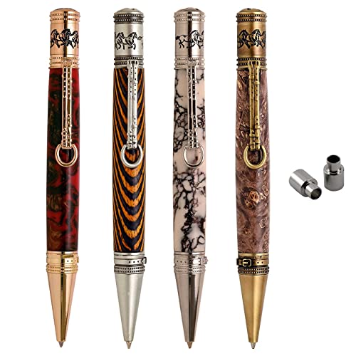 Penn State Industries PKHORSESS Horse Twist Ballpoint Pen Kit Starter Set Package Woodturning Project