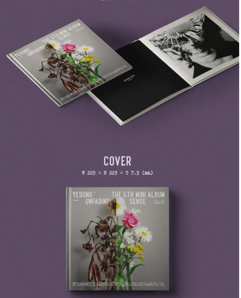 Amazon.com: YESUNG - UNFADING SENSE 5th Mini Album Special Ver