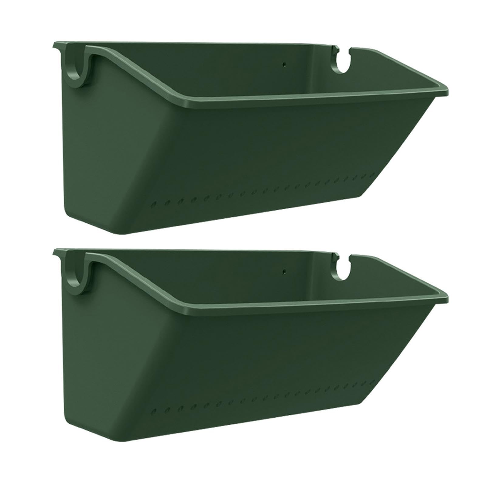 2Pcs Plant Window Hanging Box Vegetables Box for Indoor Outdoor Plants Patio-image-34
