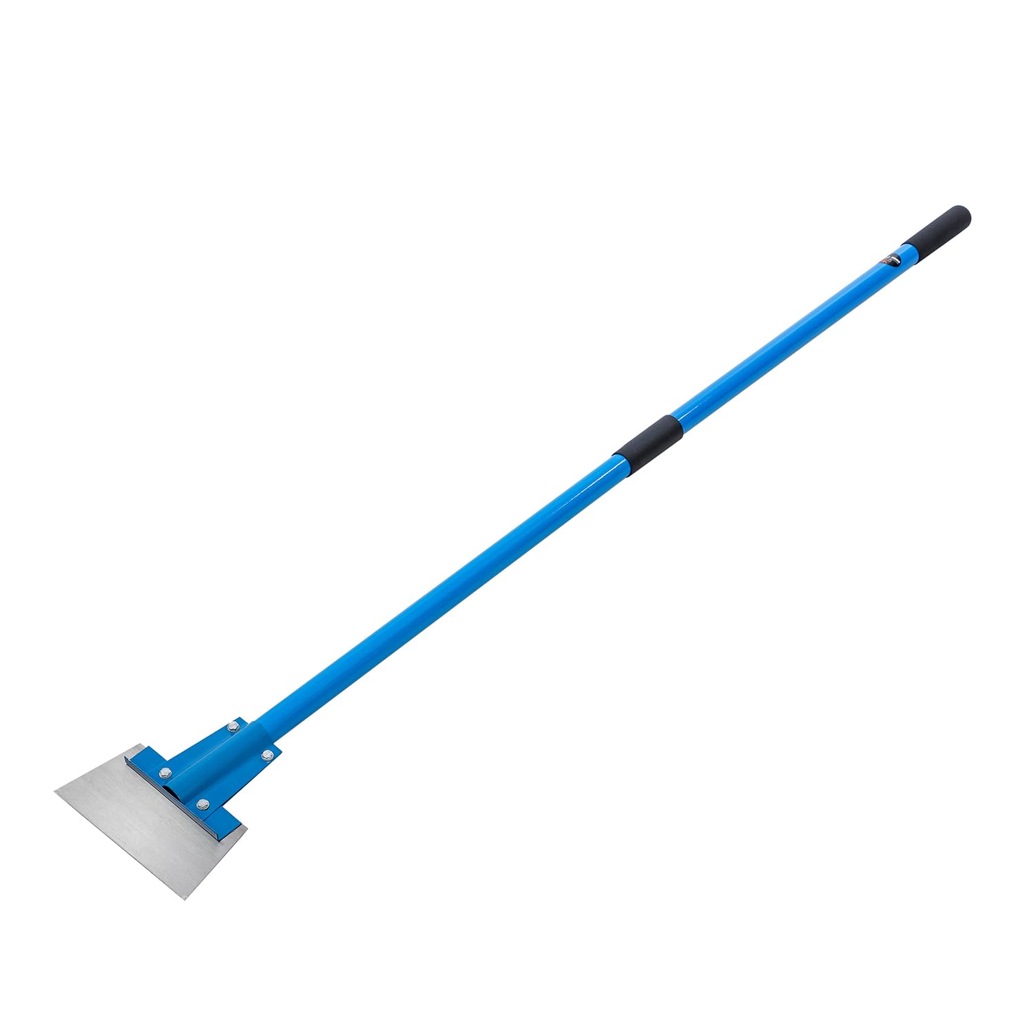 TOPWAY Raschietto per Pavimenti Heavy-Duty 200 mm di Larghezza con Manico Lungo Staccabile in Fibra di Vetro da 1450 mm per Rimozione di Adesivi, Fughe, Grasso, Sporcizia e Polvere