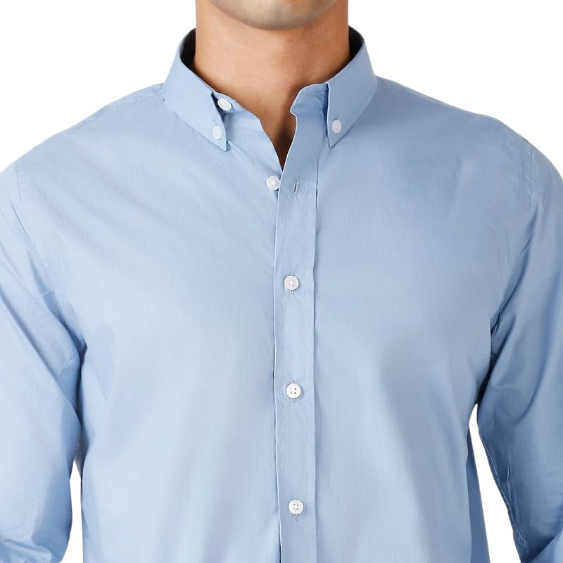 Image of MARK & ALBERT Men's Cotton Formal Shirt