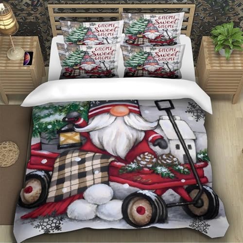 Gnome de Noël housse de couette pour illuminer les nuits d'hiver - 5