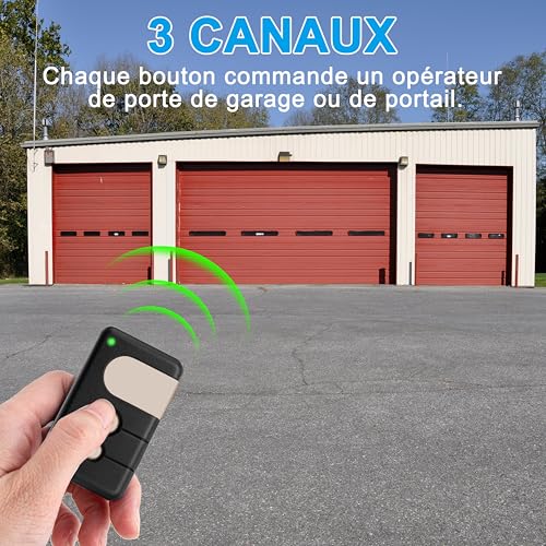 Mando de garaje 84335EML compatible con Chamberlain, LiftMaster y MotorLift (Pack de 2) 7