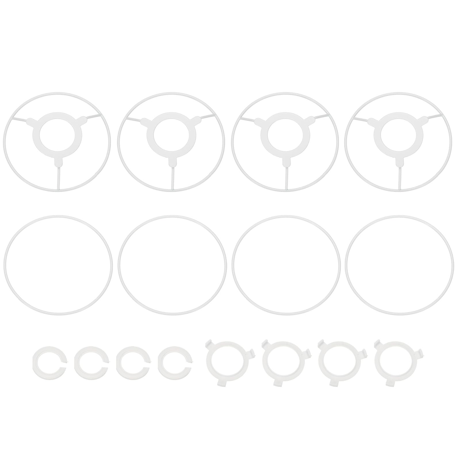 PATIKIL 5.1 Inch Lamp Shade Ring
