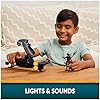 51psclxxvll - DC Comics, Aquaman vs Black Manta Battle Set, 4-inch Action Figures, Manta Sub with Lights & Sounds, Collectible Superhero Kids Toys for Boys & Girls