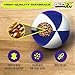 GloFX Juggling Balls [Pack of 3] for Beginners to Advanced Jugglers - No Bounce Design - Durable Weighted Juggle Ball Kit - 2 Layer Construction - Soft and Easy Juggling Kit - Mixed Colors