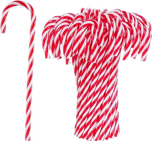 30 Stücke Weihnachten Zuckerstangen Hängen baumschmuck Weihnachten...