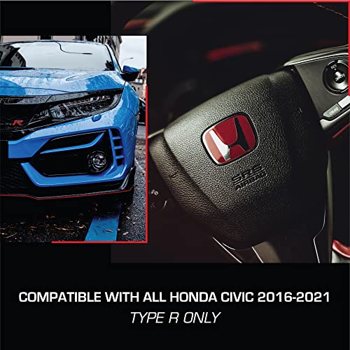 Cupholderhero For Honda Civic Accessories 2013-2022 Premium Custom Interior Non Slip Anti Dust Cup Holder Inserts, Center Console Liner Mats, Door Pocket Liners Set #TOP2