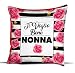 quickgadget Idea Arredo Casa Regalo Cuscino Festa dei Nonni, Compleanno, Ti Voglio Bene Nonna