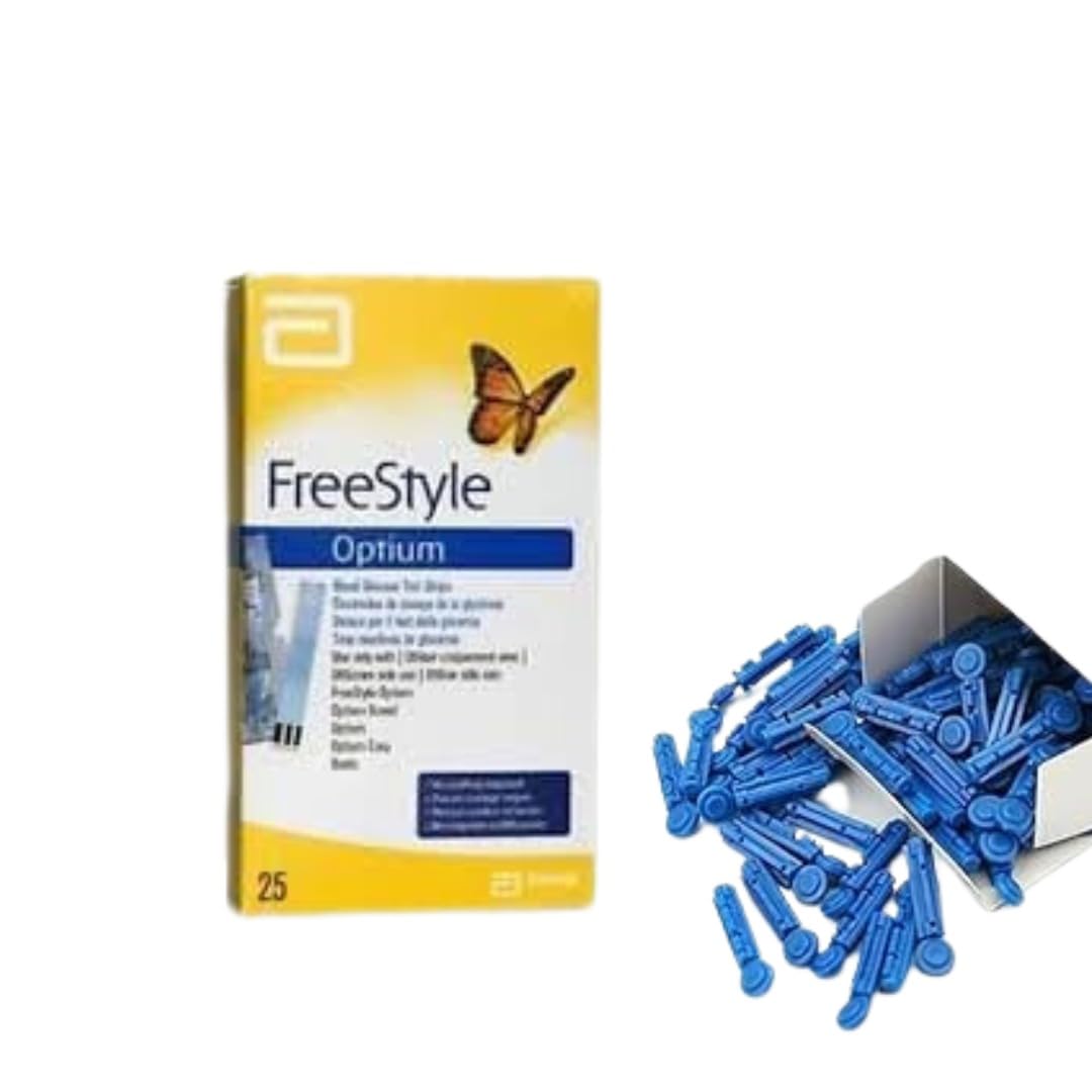 Anmol Freestyle Optium 25 Strips With 100 Lancets