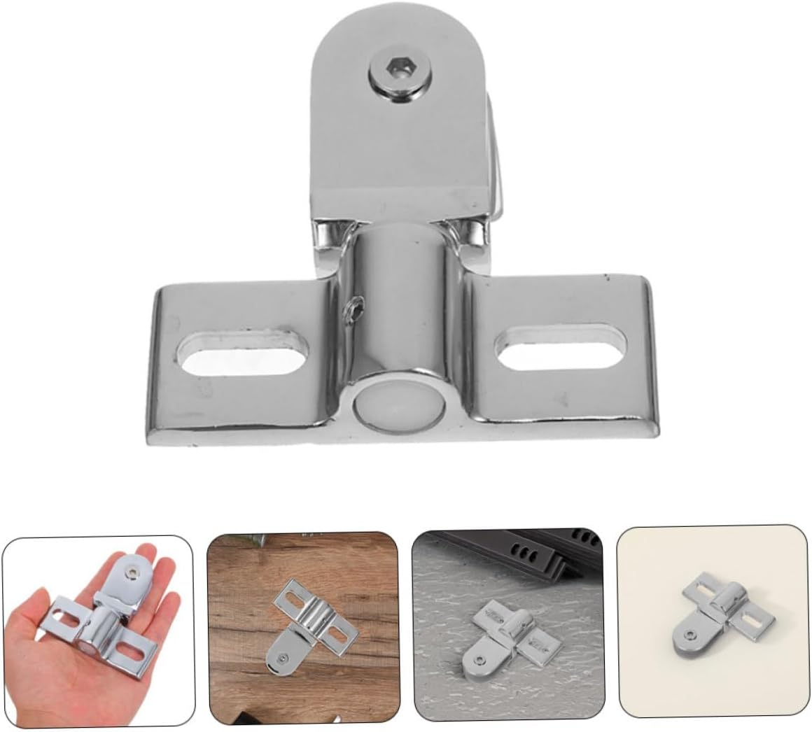 Levemolo 2pcs Stainless Steel Shower Door Pivot Hinges Hidden Hinge Hardware for Glass Doors Easy Access Robust Construction